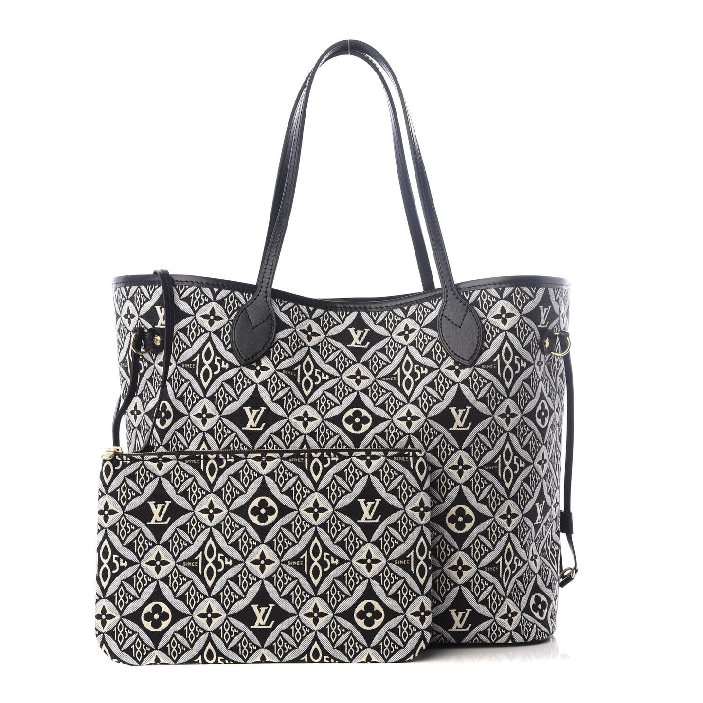 Jacquard Since 1854 Neverfull MM Grey