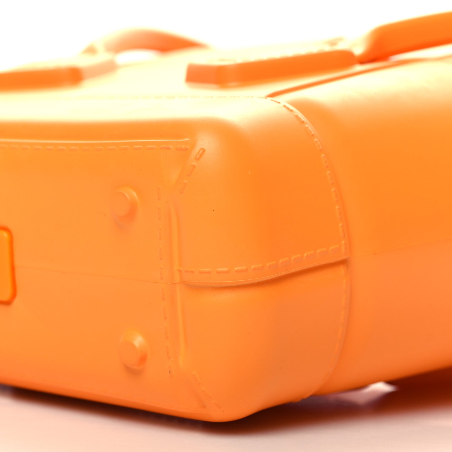 Rubber Maxi Intrecciato Mini Arco Tangerine