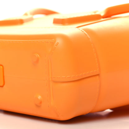Bottega Veneta Rubber Maxi Intrecciato Mini Arco Tangerine 9 of 9