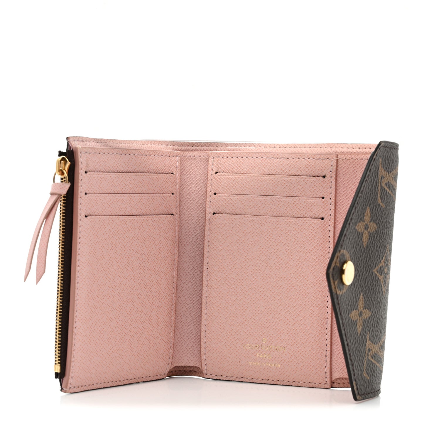 Monogram Victorine Wallet Rose Ballerine