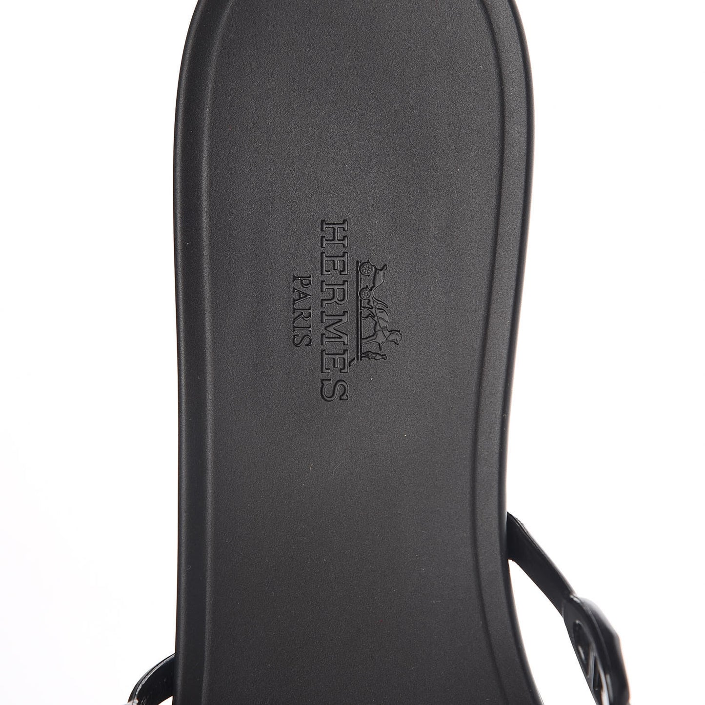 Rubber Chaine d'Ancre Rivage Sandals 41 Black