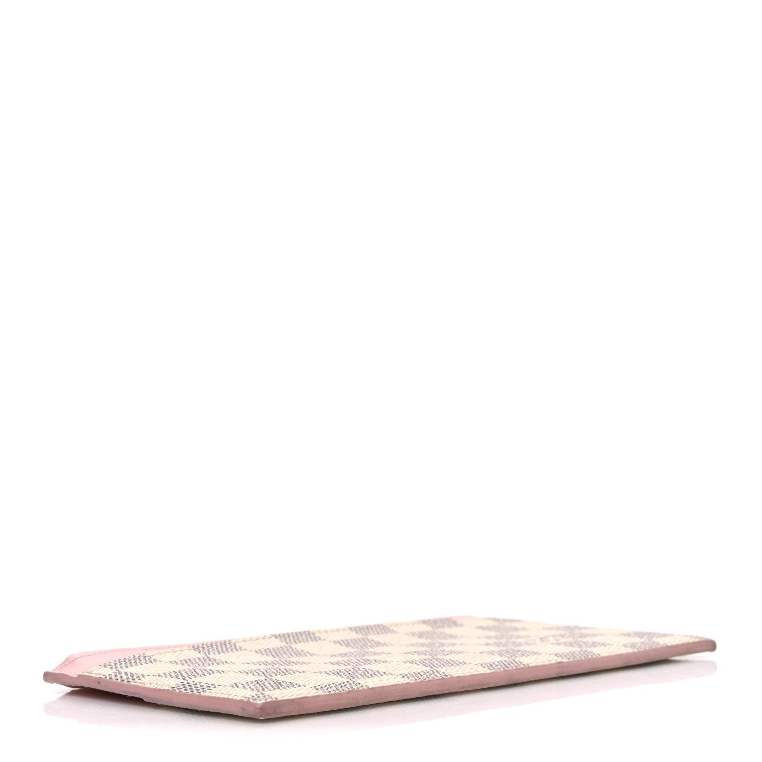 Louis Vuitton Damier Azur Slim Purse Rose Ballerine 4 of 6