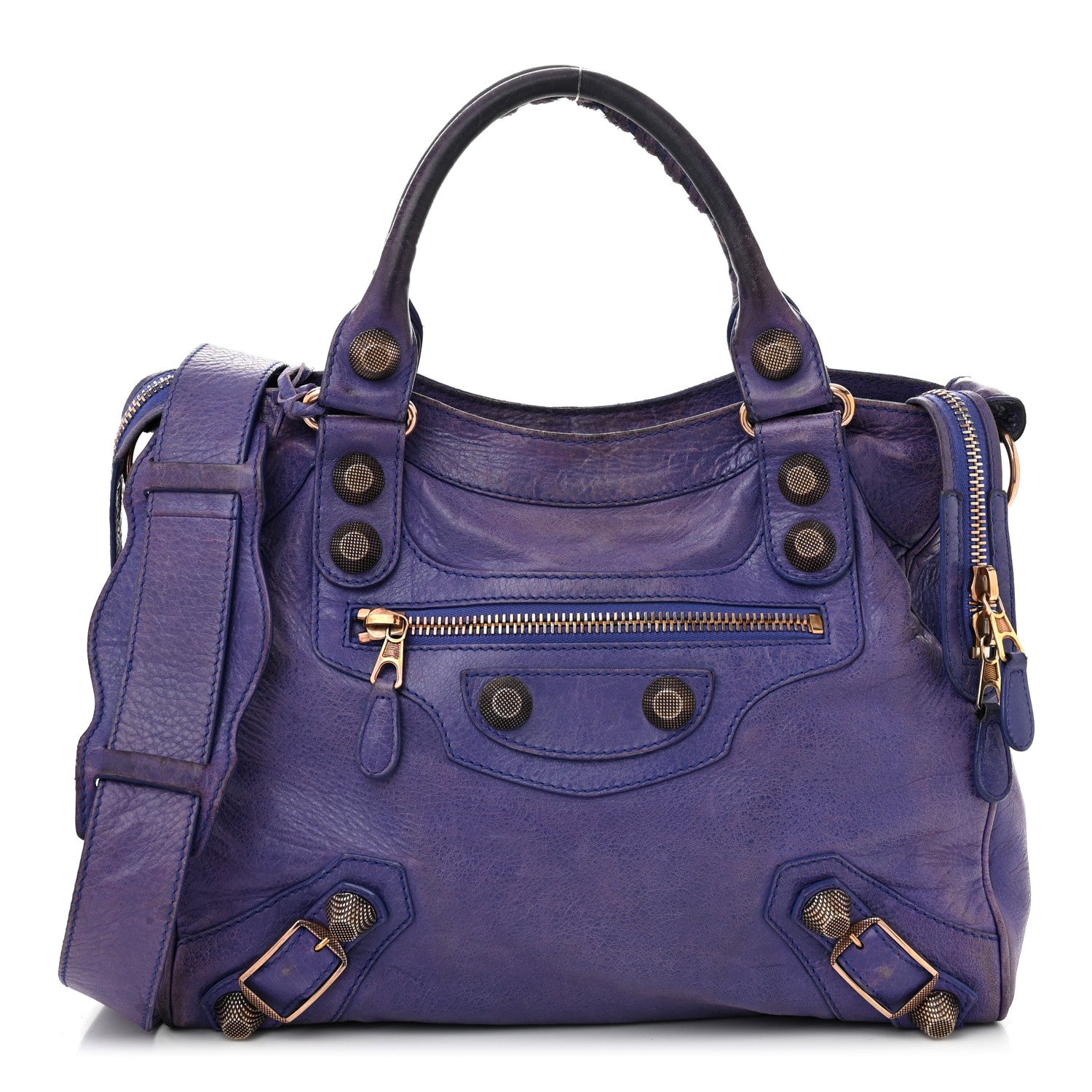 Balenciaga Agneau Giant 21 Rose Gold Hardware Velo Bleu Lavande 1 of 12