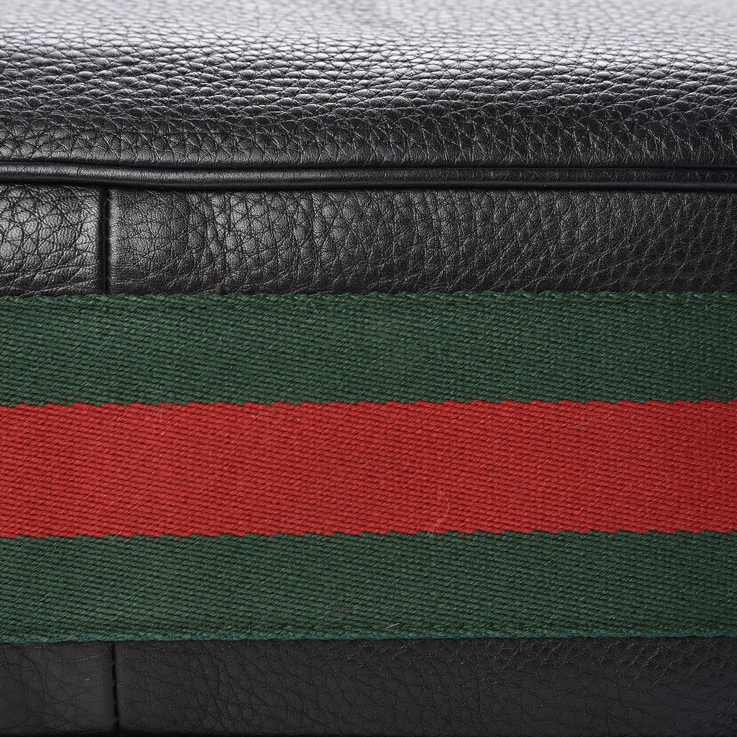 Pebbled Calfskin Medium Heritage Shoulder Bag Black