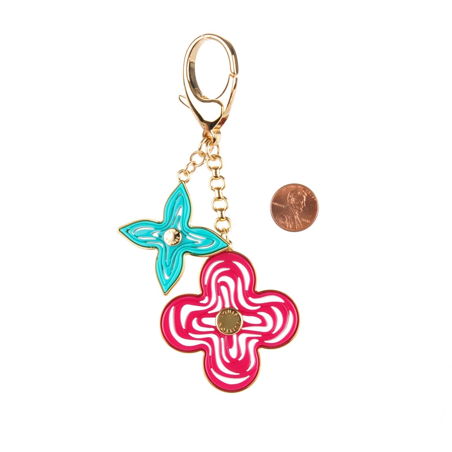 Louis Vuitton Resin Naif Bag Charm Grenadine 2 of 4