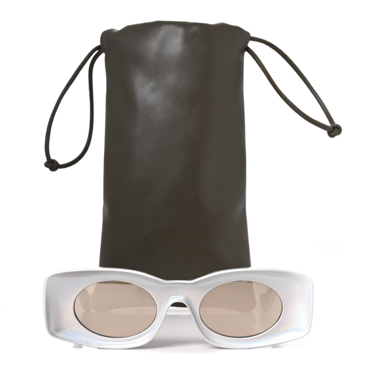 Loewe Acetate Sunglasses LW40033I Silver White 7 of 7