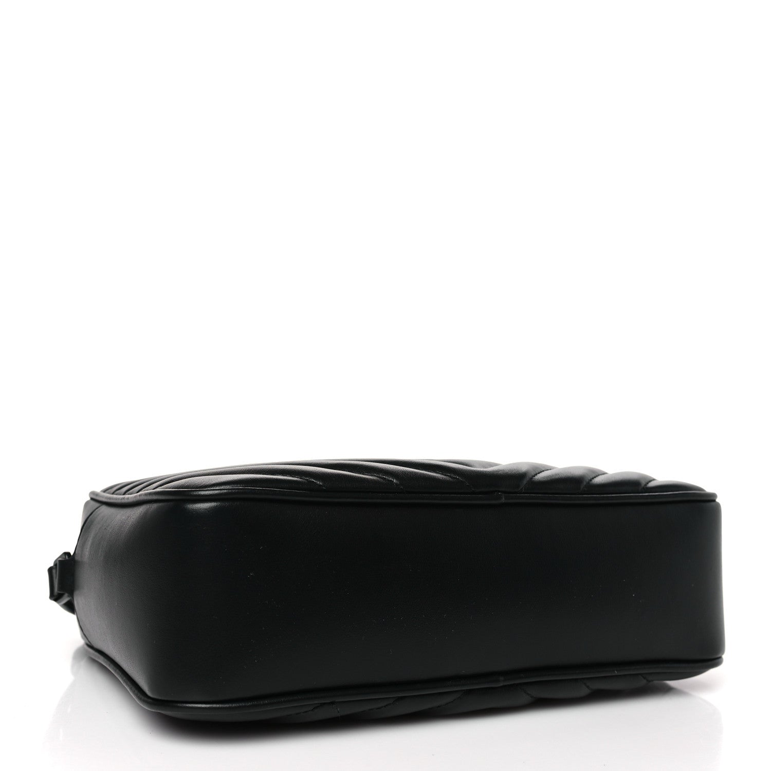 Saint Laurent Calfskin Matelasse Monogram Monochrome Lou Camera Bag Black 4 of 10