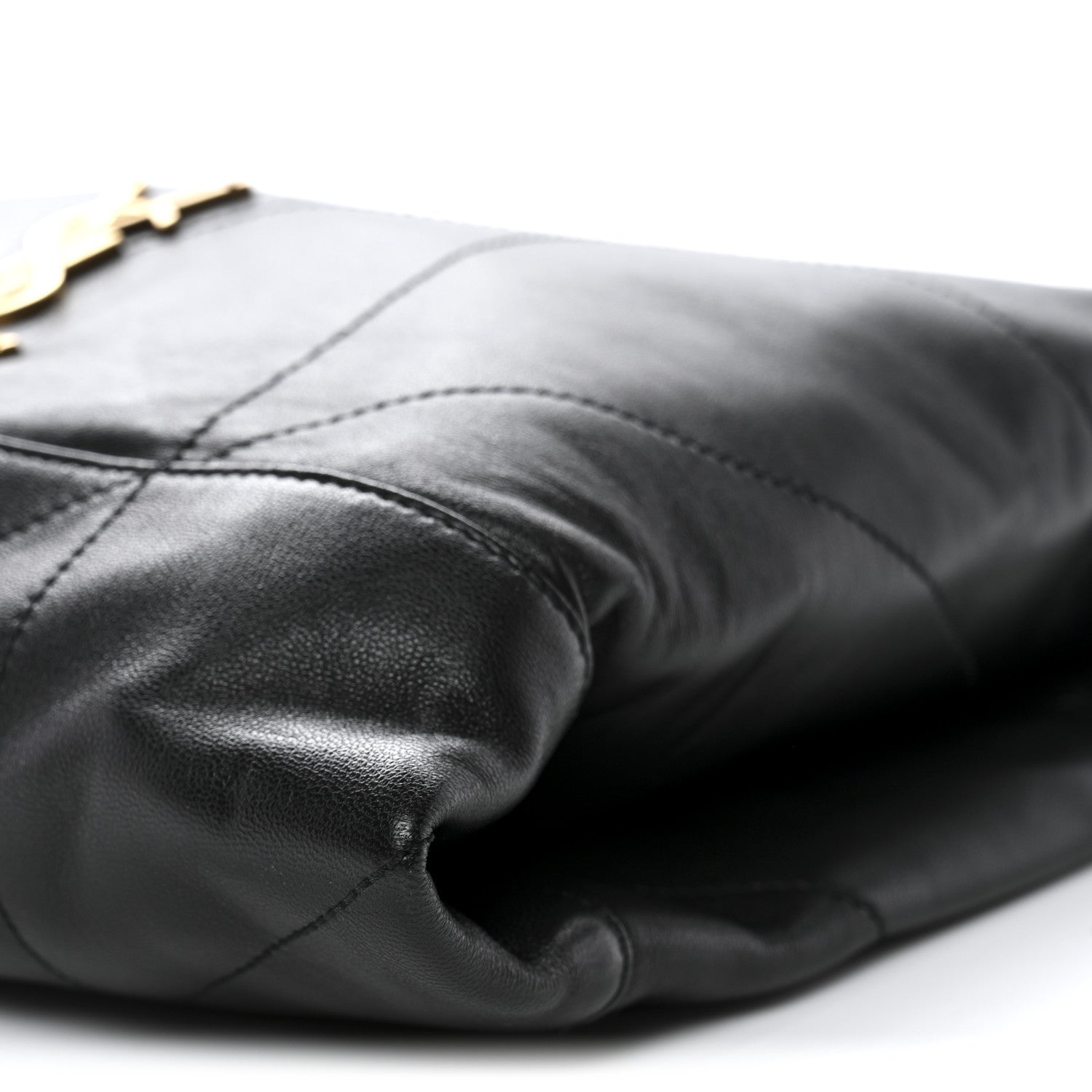Saint Laurent Lambskin Matelasse Monogram Medium Jamie 4.3 Pochon Black 11 of 11