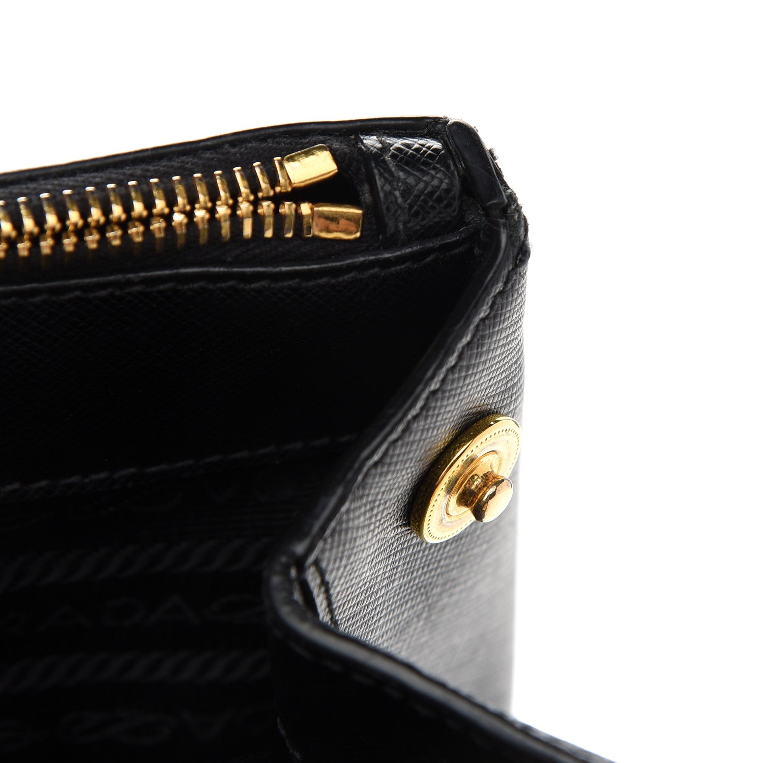 Prada Saffiano Large Galleria Double Zip Tote Black 10 of 13