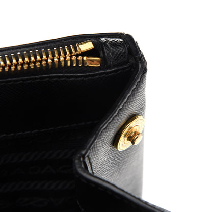 Prada Saffiano Large Galleria Double Zip Tote Black 10 of 13