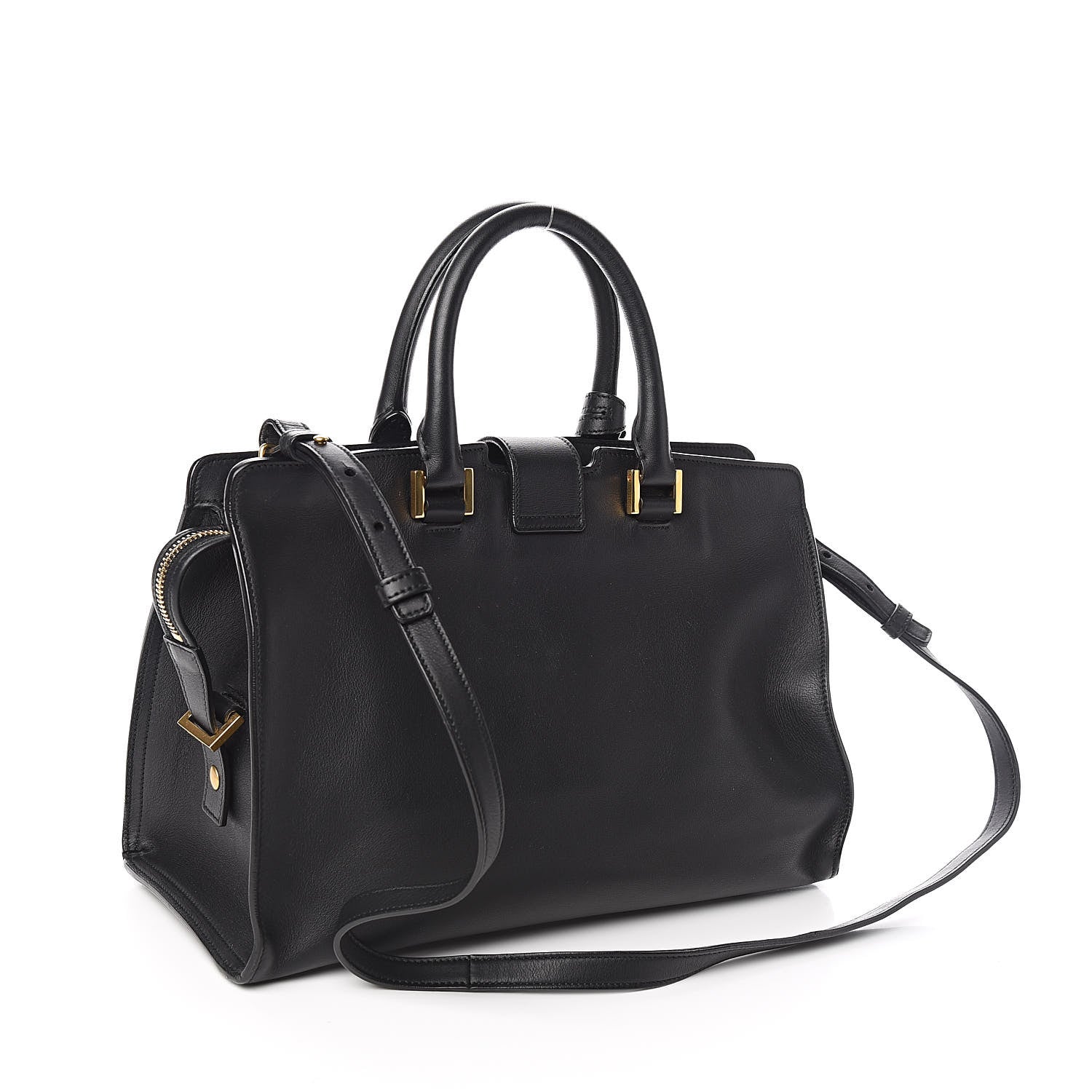 Saint Laurent Calfskin Small Classic Y Cabas Black 3 of 10