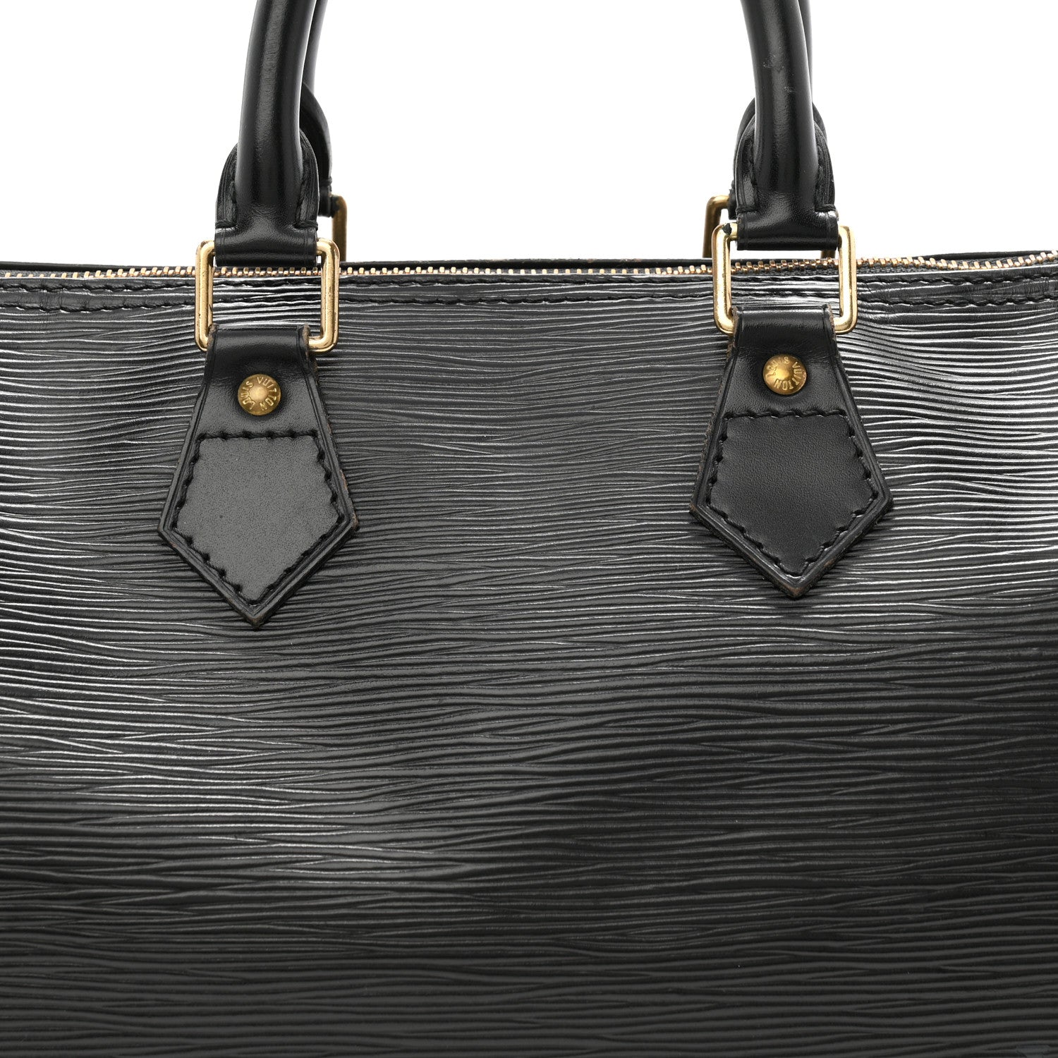 Louis Vuitton Epi Speedy 25 Black 8 of 12