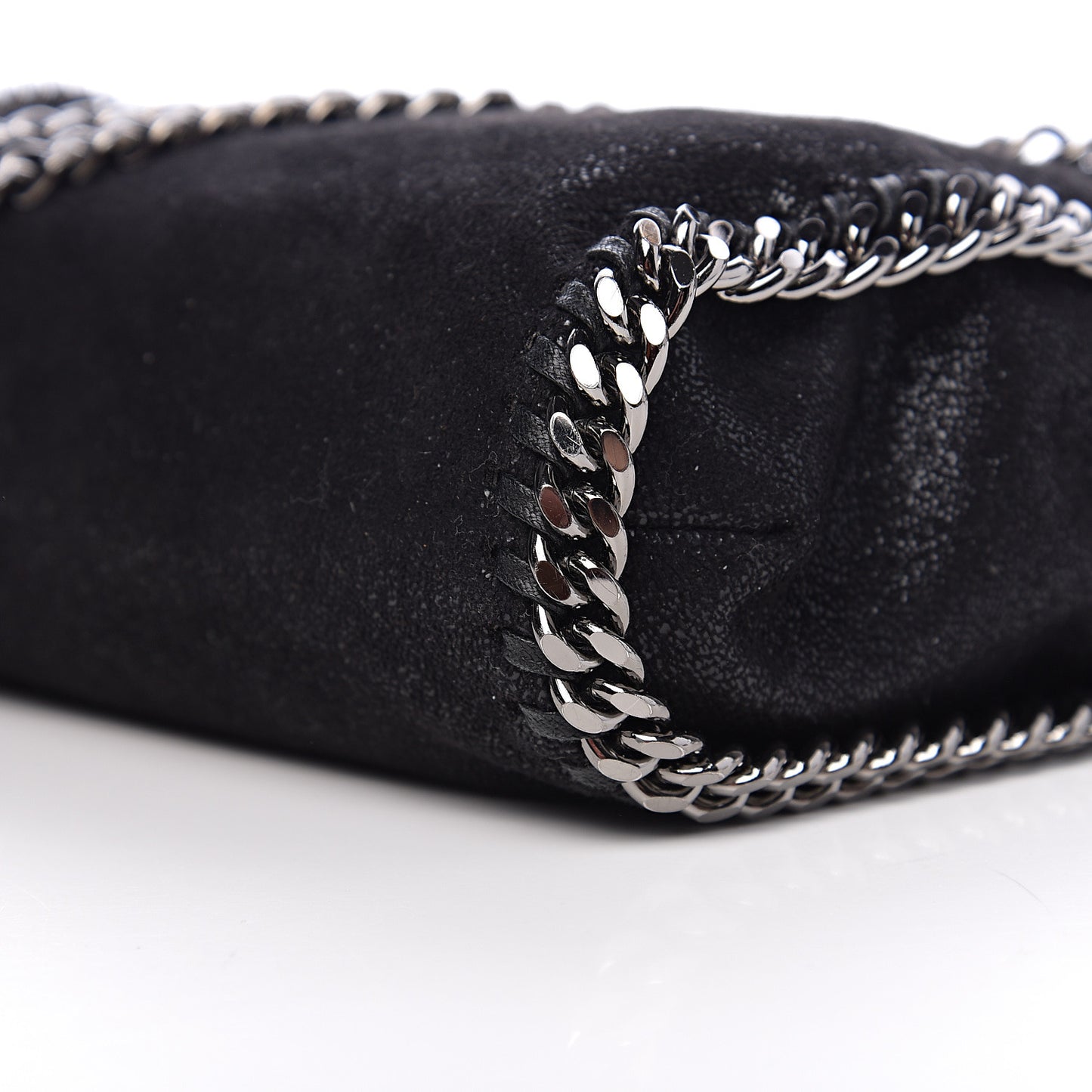 Shaggy Deer Small Falabella Tote Black
