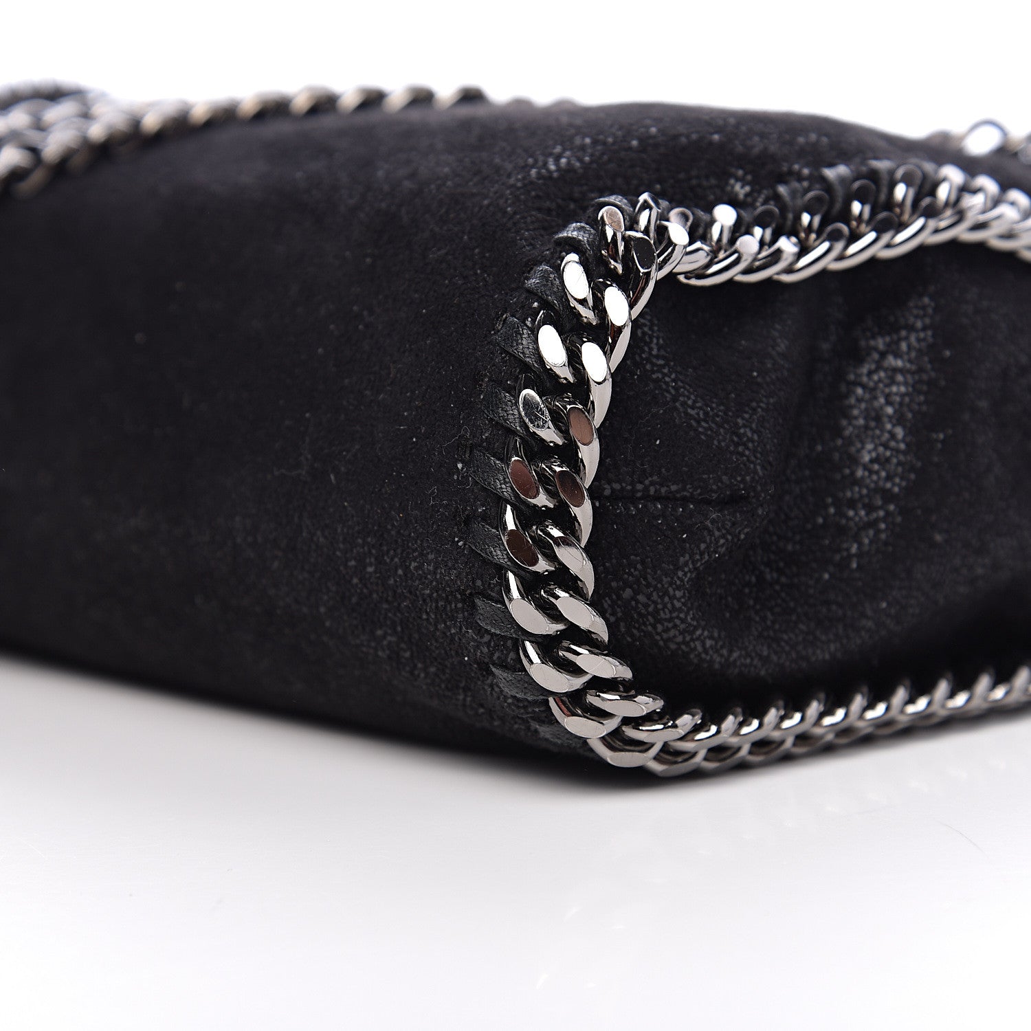 Stella McCartney Shaggy Deer Small Falabella Tote Black 9 of 9