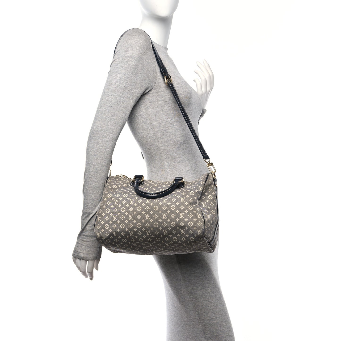 Grained Calfskin Mini Belt Bag Deepsea