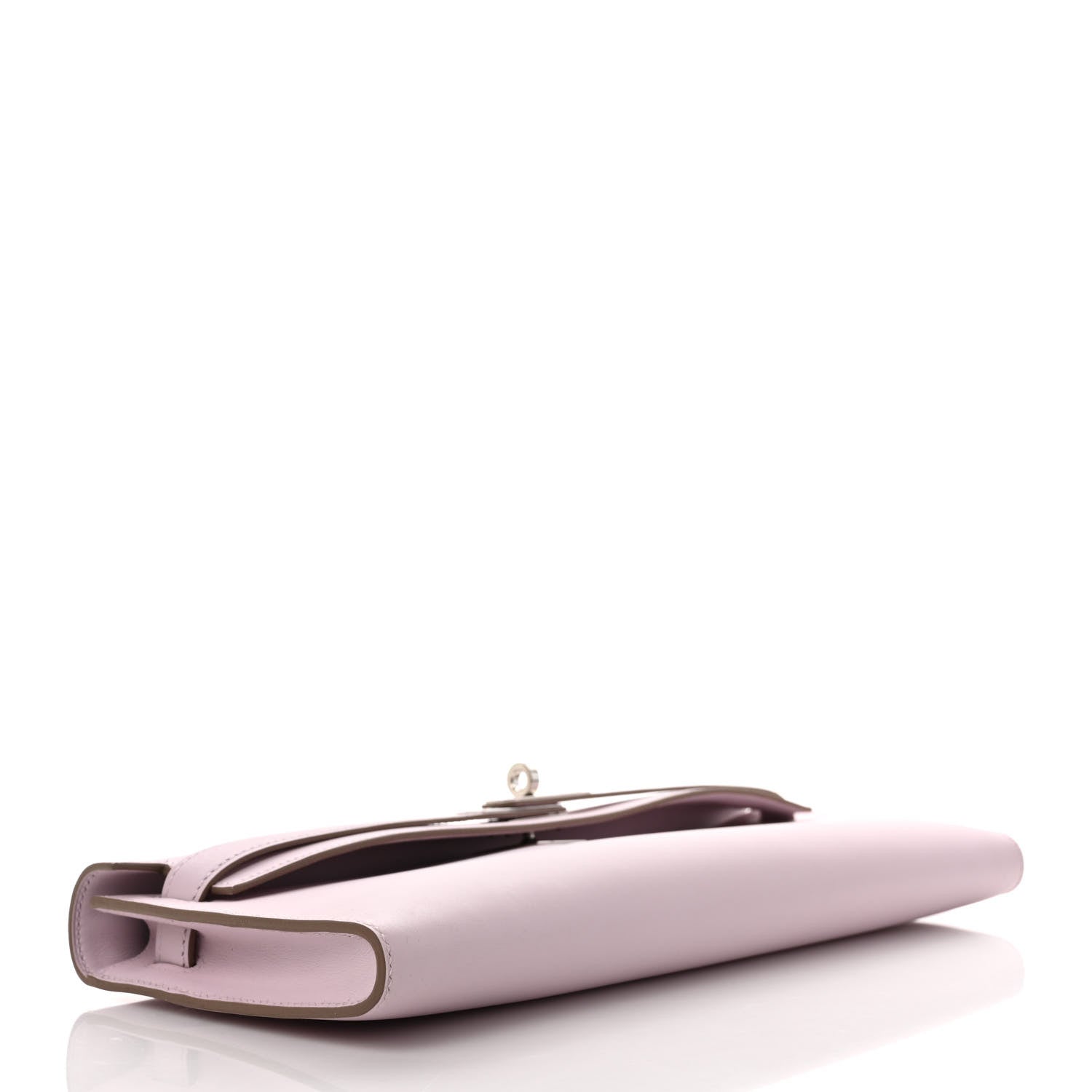 Hermes Swift Kelly Cut Clutch Pochette Mauve Pale 4 of 7