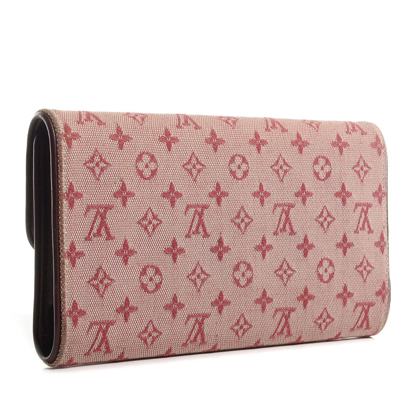 Mini Monogram Porte Tresor International Wallet Cherry