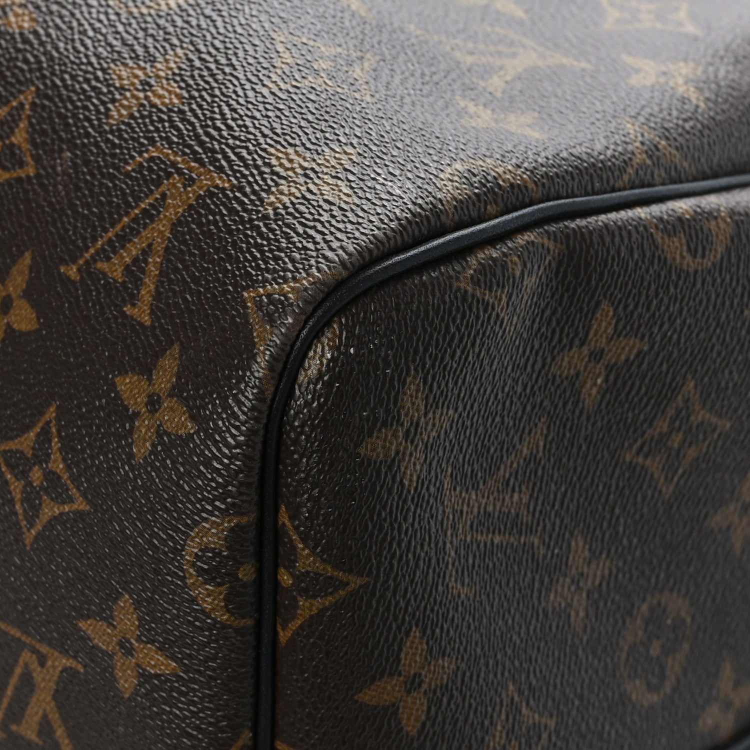 Louis Vuitton Monogram Macassar Keepall Bandouliere 55 11 of 12