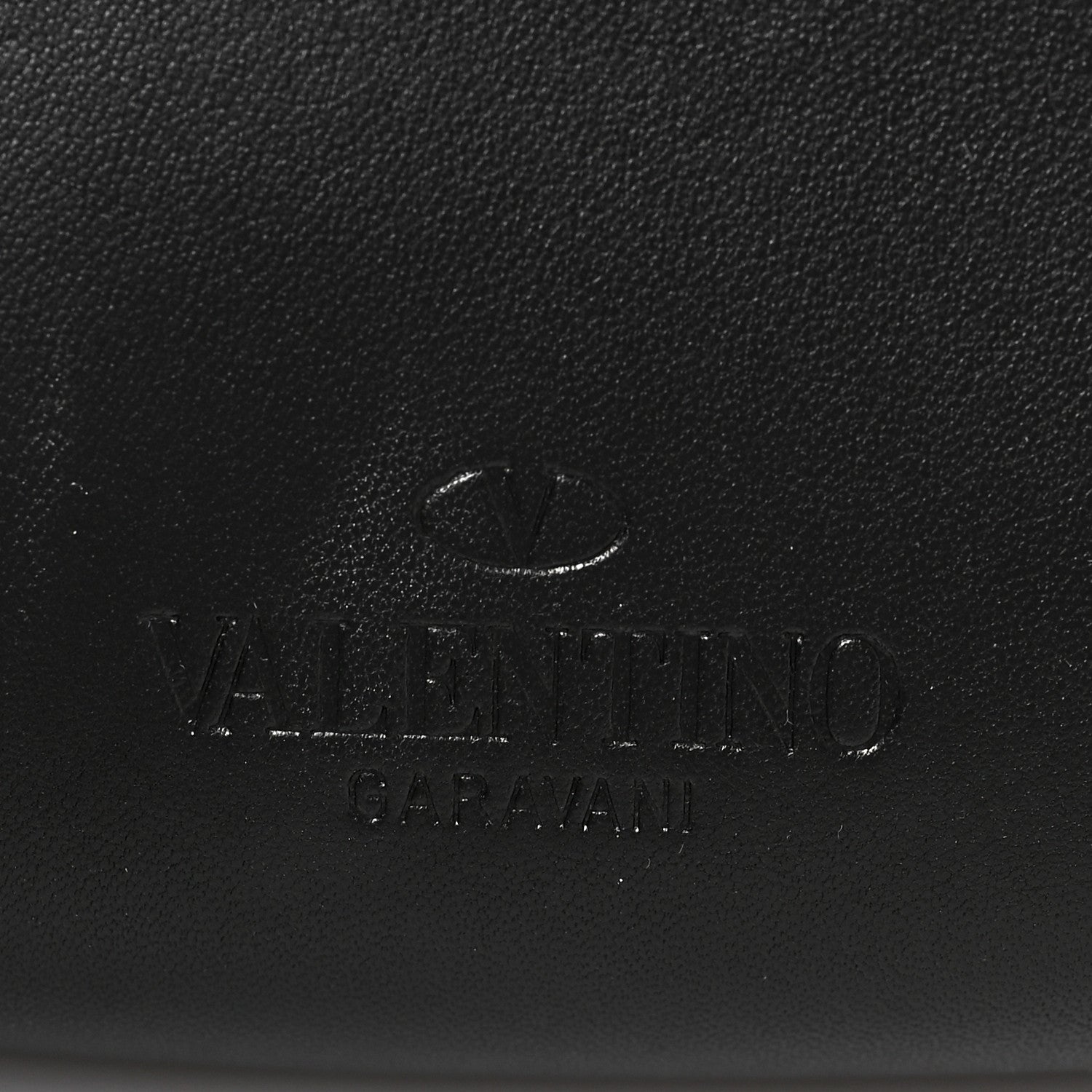Valentino Garavani Nappa Rockstud Spike Belt Bag 85 Black 9 of 9