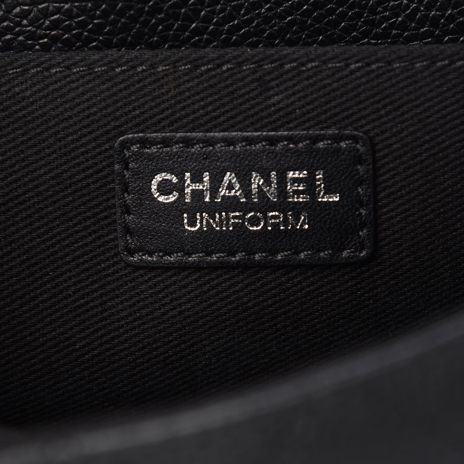 Chanel Grained Calfskin Quilted 2.55 Reissue Flap Belt Bag Clutch Black 6 of 9