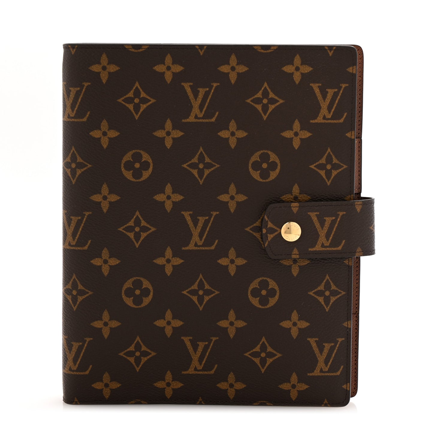 Monogram Large Ring Agenda Cover
