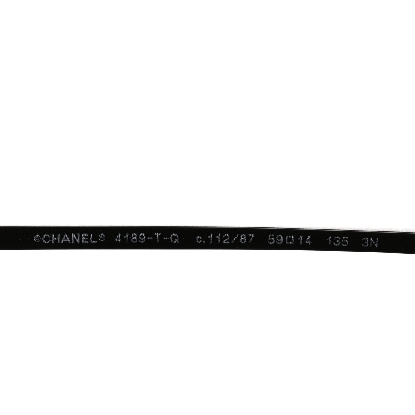 Aviator CC Sunglasses 4189-T-Q Black