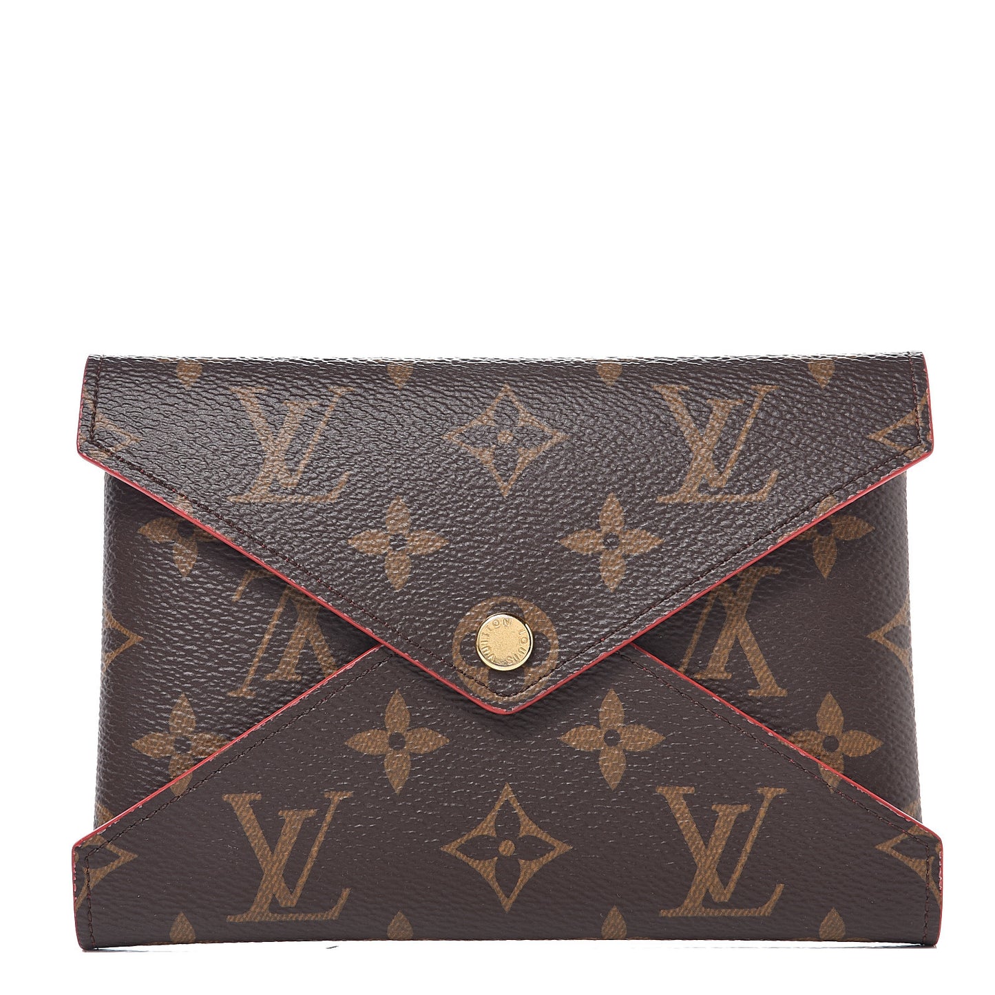 Monogram Medium Kirigami Pochette Insert Coquelicot