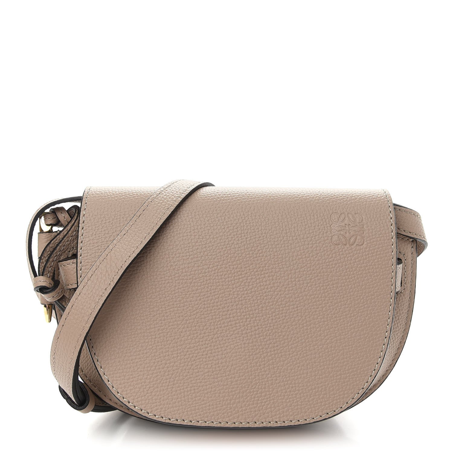Loewe Grained Calfskin Mini Gate Crossbody Bag Light Oat 1 of 8