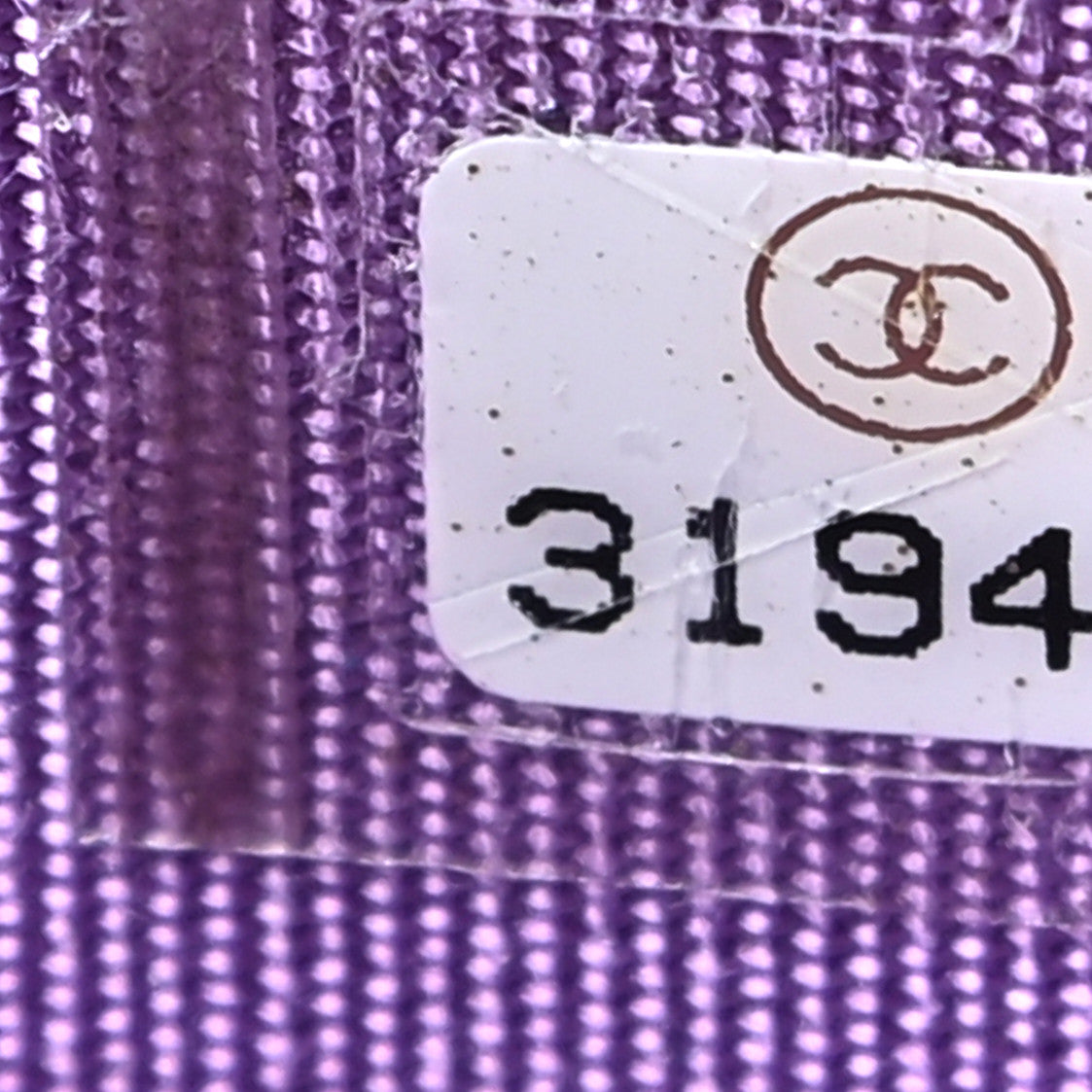 Chanel Lambskin Quilted Card Holder Purple 8 of 12