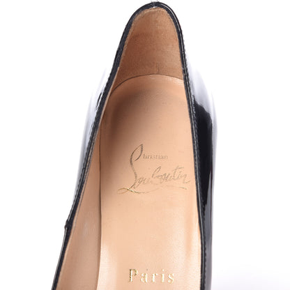 Christian Louboutin Patent Simple 85 Pumps 35 Black 10 of 15