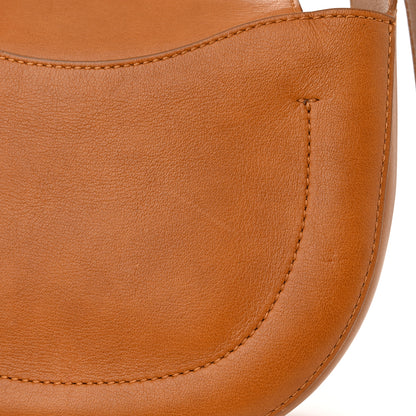 Chloe Grained Calfskin Kiss Bag Small Arizona Brown 11 of 12