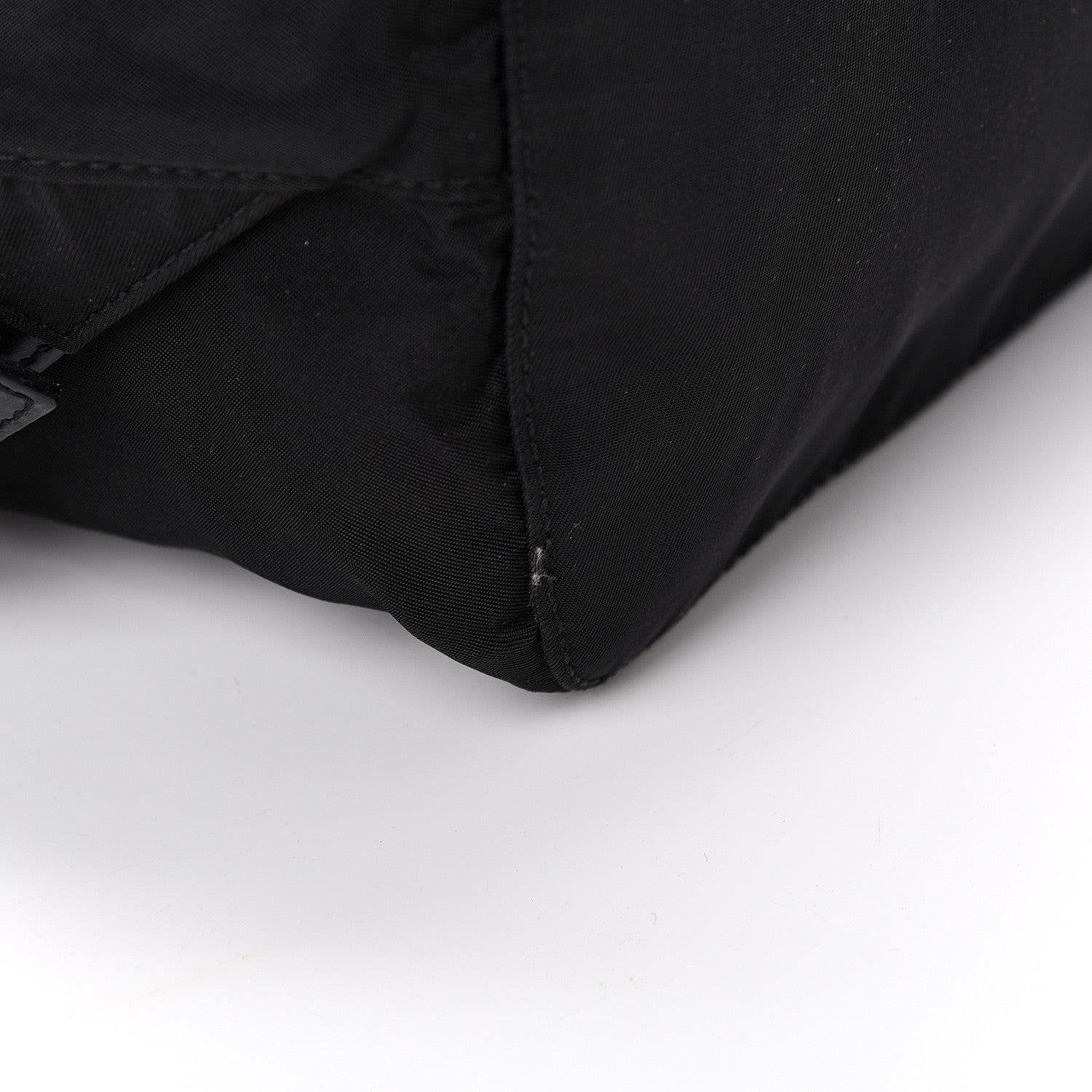 Prada Nylon Vela Medium Backpack Black 10 of 13