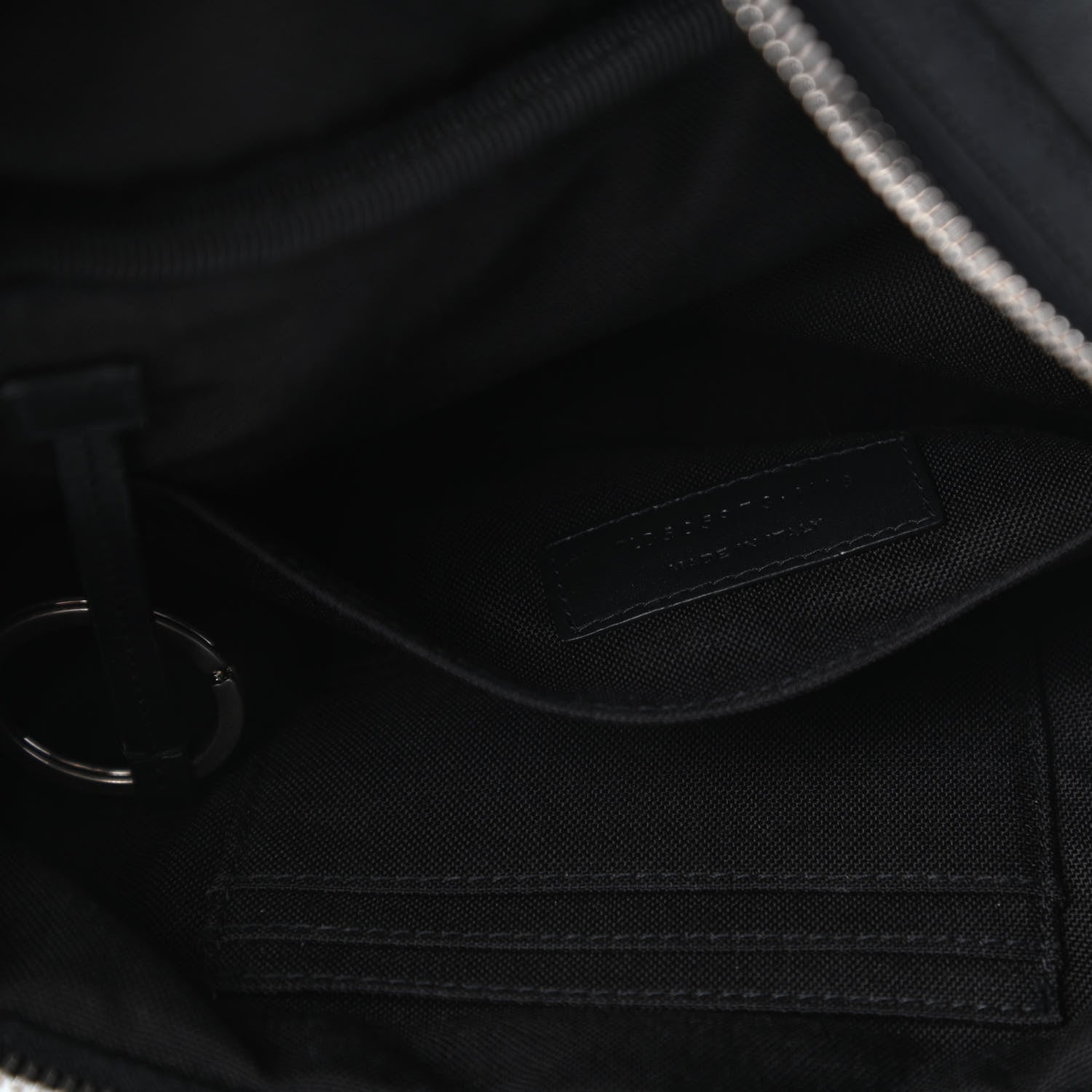 Saint Laurent Calfskin City Belt Bag Black 9 of 10