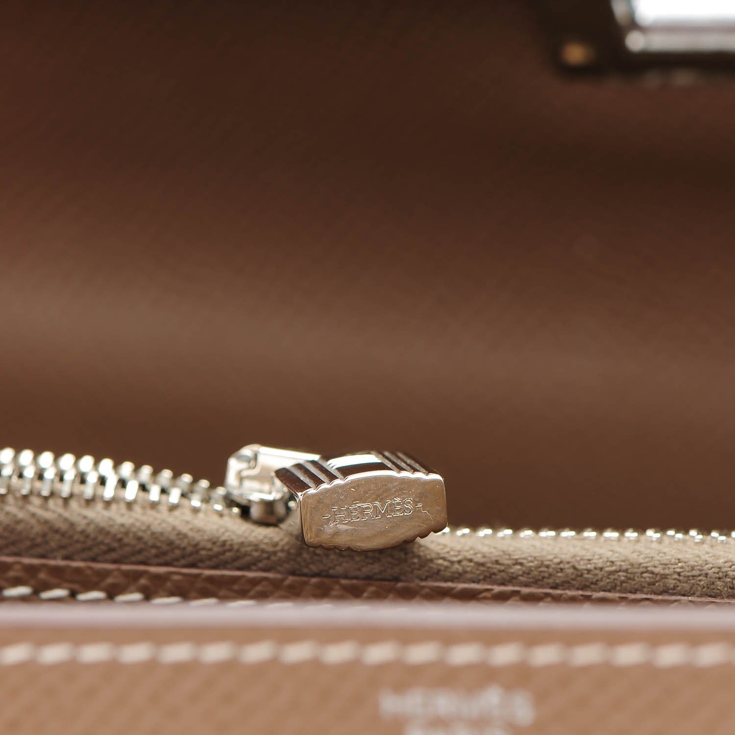 Hermes Epsom Kelly Longue Wallet Etoupe 10 of 10
