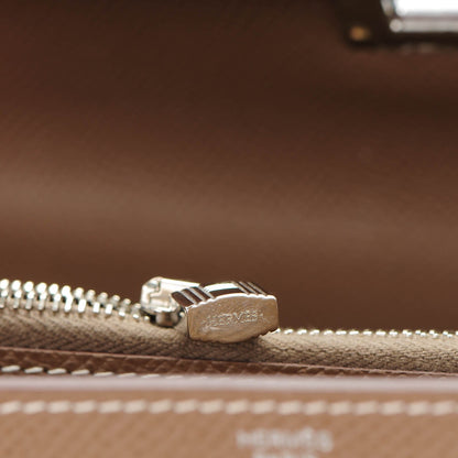 Hermes Epsom Kelly Longue Wallet Etoupe 10 of 10