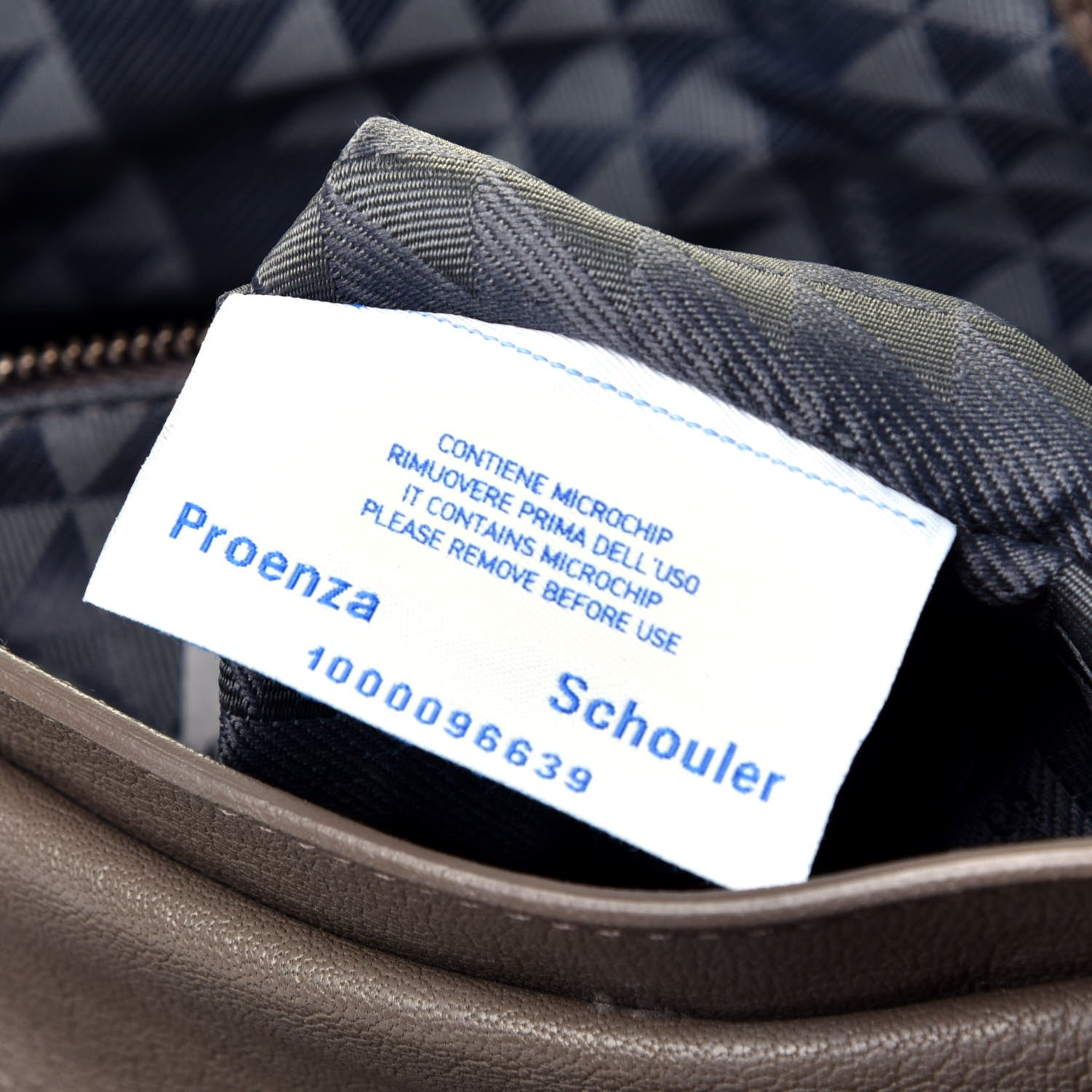 Proenza Schouler Lambskin Medium PS1 Satchel Smoke 9 of 11