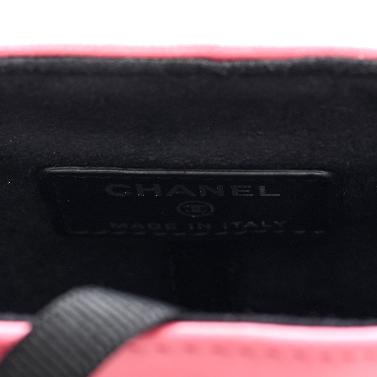 Chanel Lambskin Quilted Chain Around Phone Holder Pink 6 of 11