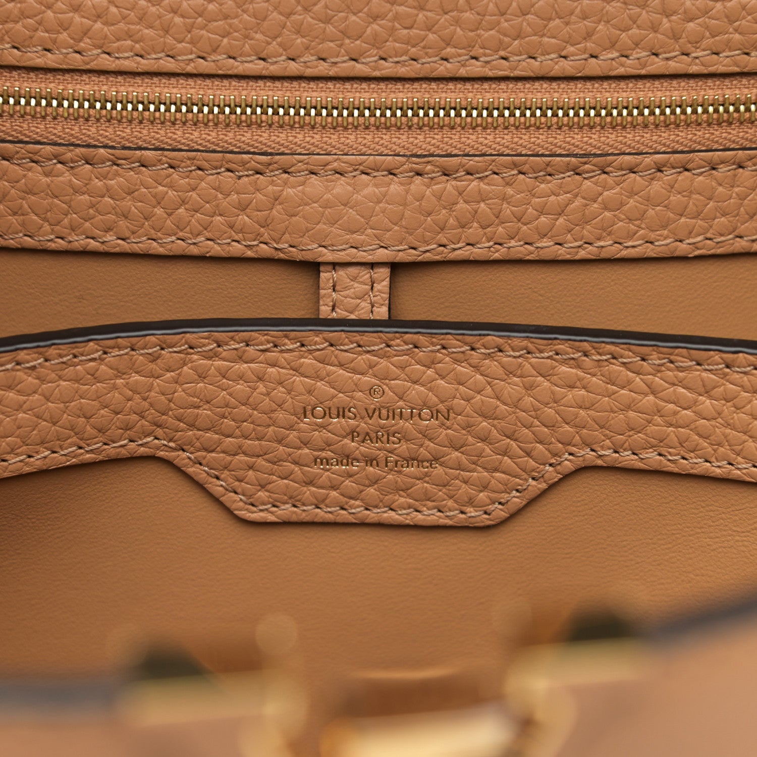 Louis Vuitton Taurillon Capucines PM Arizona 5 of 8