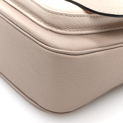 Louis Vuitton Grained Calfskin Lockme Tender Greige 9 of 9