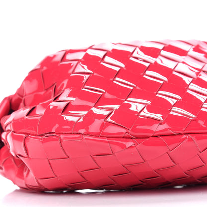 Bottega Veneta Patent Nappa Intrecciato Mini Jodie Candy Stripe 9 of 10