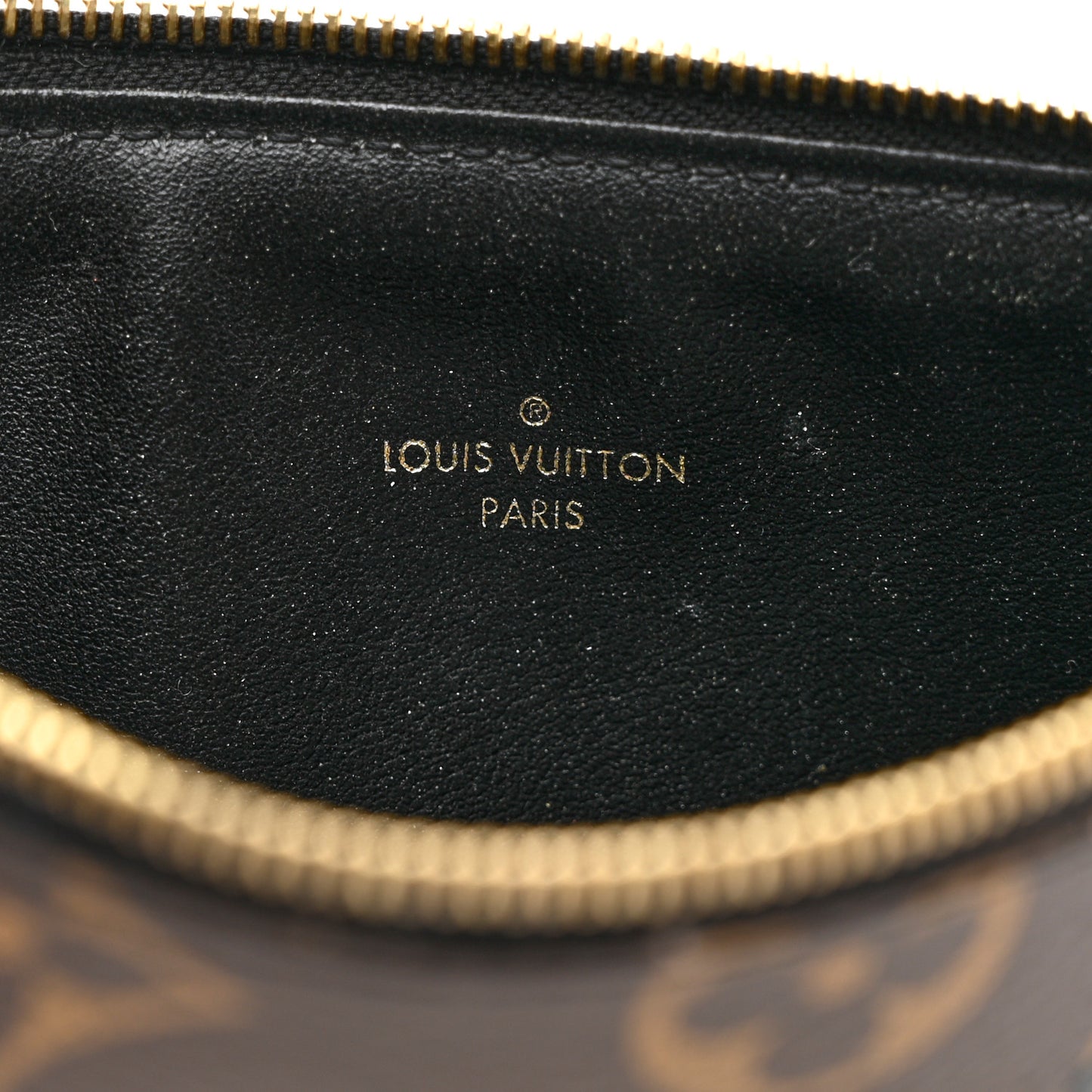 Monogram Blossom Felicie Chain Wallet Zippered Insert