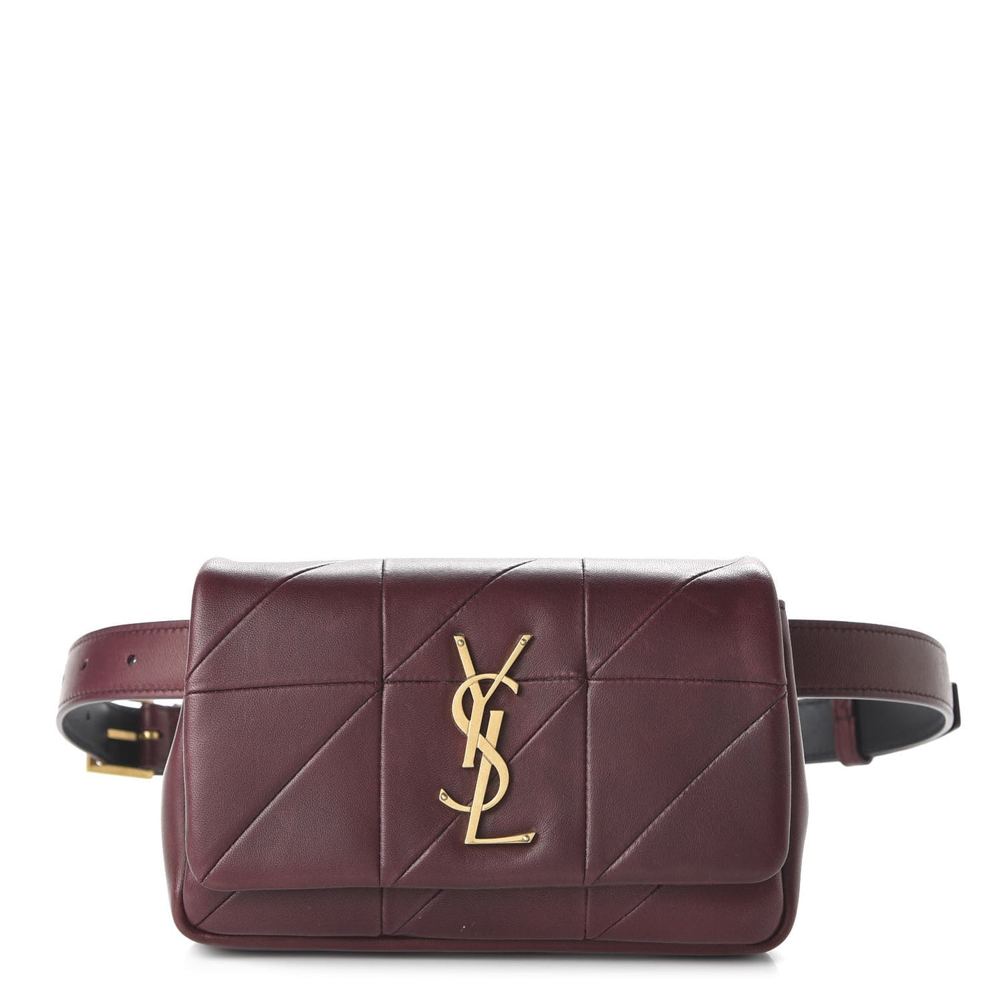 Lambskin Monogram Jamie Belt Bag Red