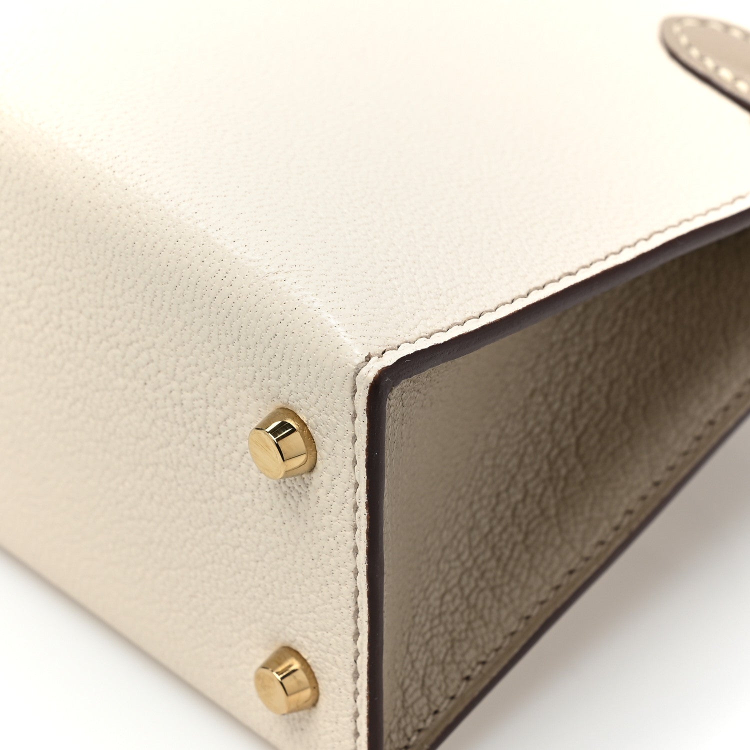 Hermes Chevre Mysore Horseshoe Mini Kelly Sellier 20 Craie Gris Tourterelle 13 of 13