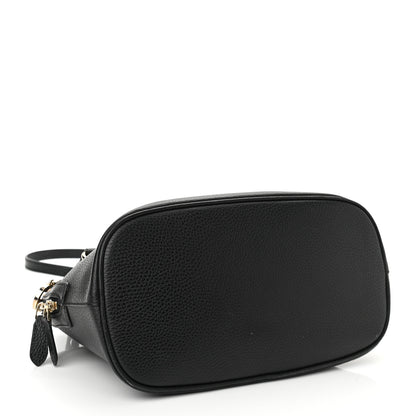Gucci Calfskin Medium Dome Bag Black 4 of 10