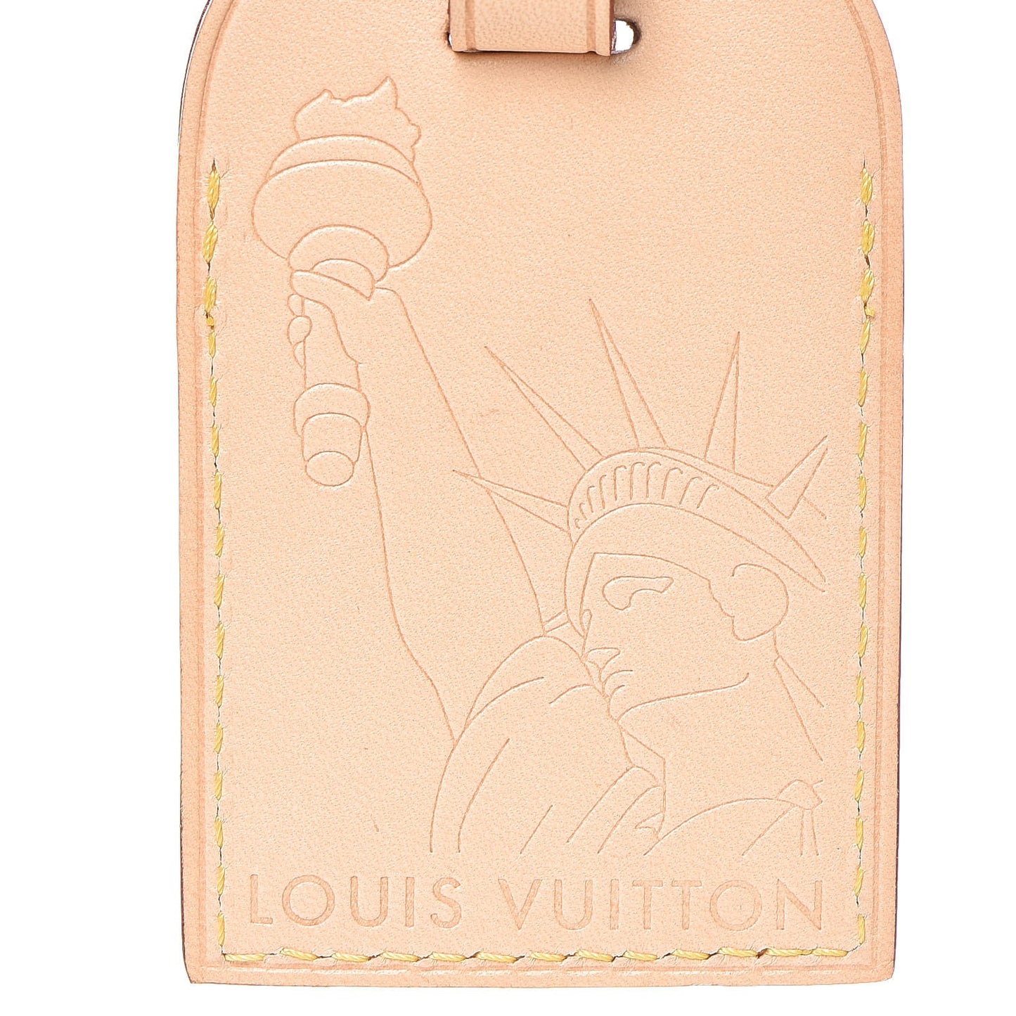 Statue of Liberty VVV Vachetta Luggage Tag