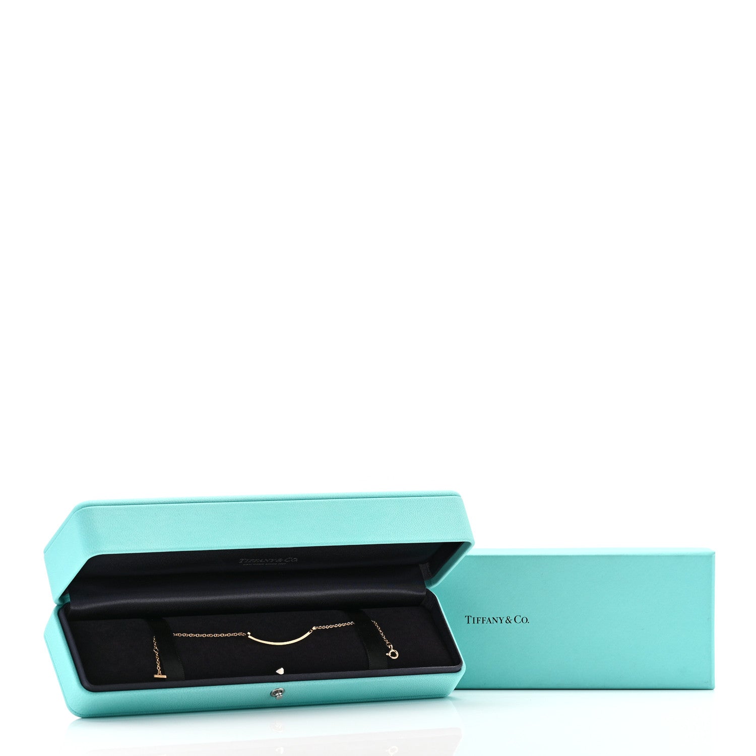 Tiffany 18K Yellow Gold T Smile Bracelet 5 of 5