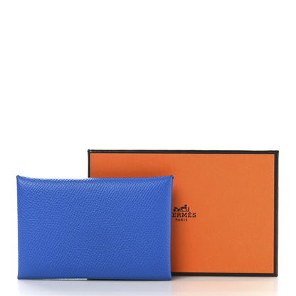 Hermes Epsom Verso Calvi Card Case 7 of 7