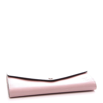 Louis Vuitton Epi Sarah Wallet NM Rose Ballerine 3 of 7