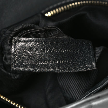 Saint Laurent Calfskin Quilted Small Loulou Puffer Monogram Chain Satchel Storm 7 of 10