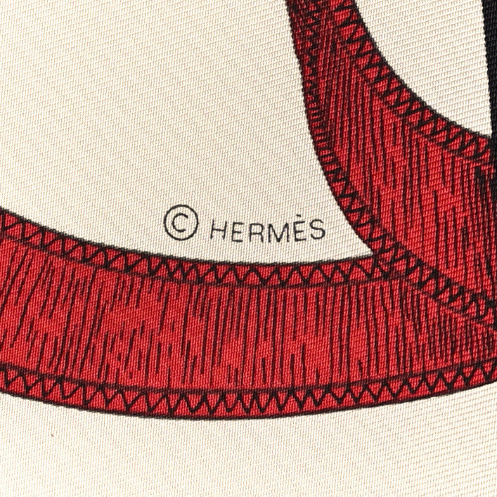 Hermes Silk Eperon D'Or Forever Scarf 90 Caramel Creme Or 4 of 5